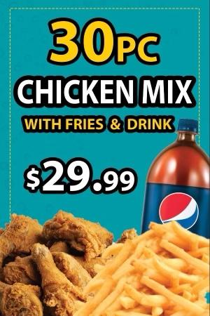 Shark's Fish & Chicken Menu image 2